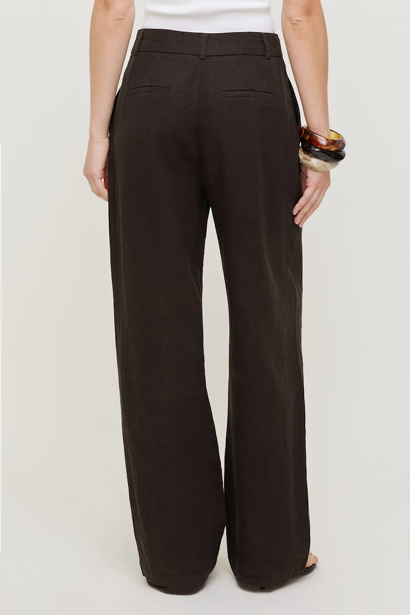 Alex Linen Wide Leg Pants