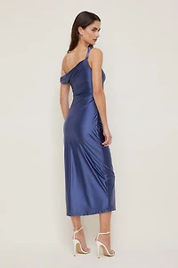 Jayde Stretch Satin Maxi Dress