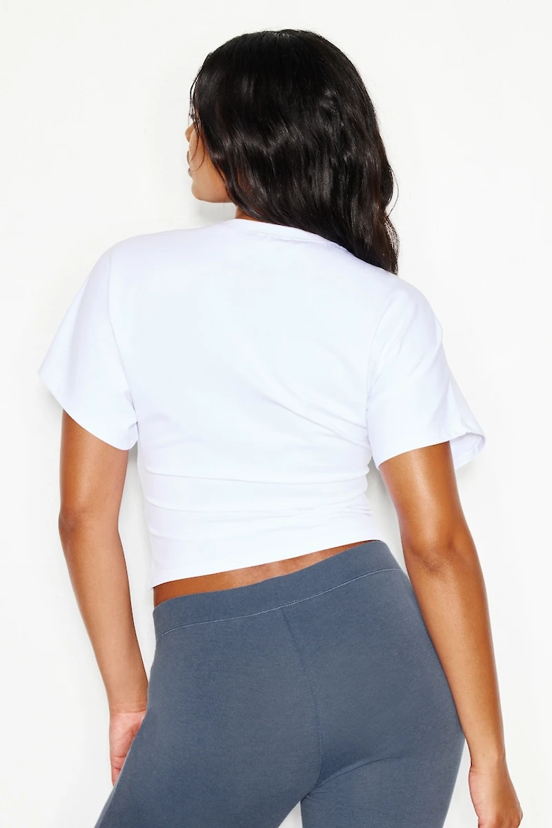 Snatch Waist Dolman T-Shirt