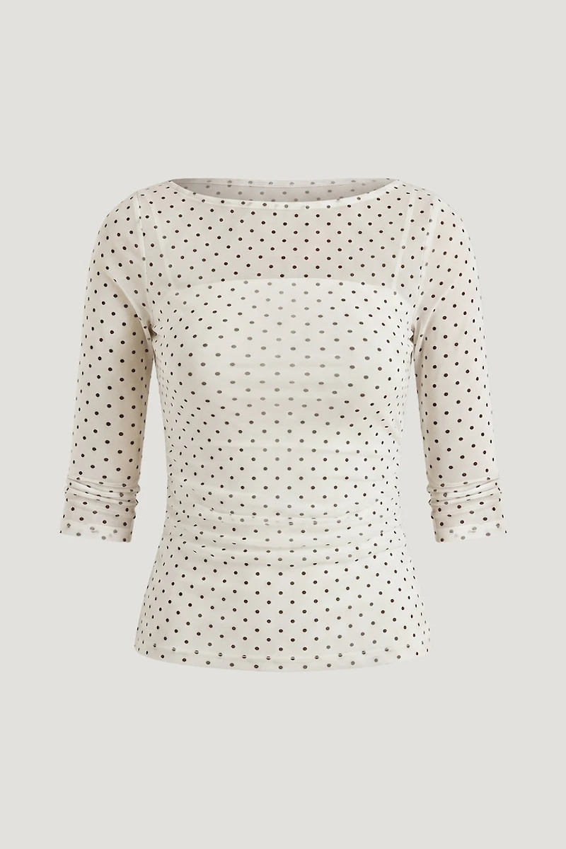 Maude Mesh Top