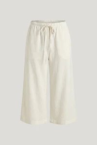 Leo Linen Capri Pants