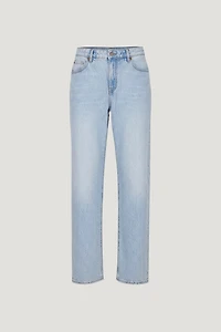 Mika Mid Rise Relaxed Straight Leg Jeans