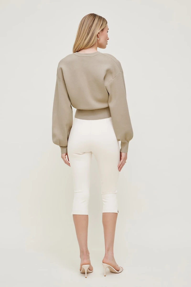 Balloon Sleeve Cardigan