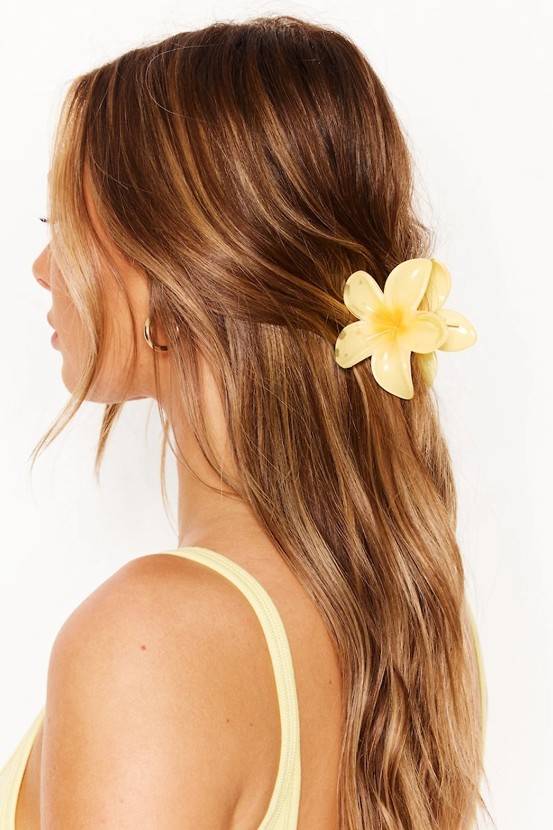 Pince à cheveux à fleur