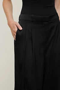 Satin Wide Leg Pants