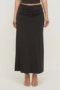 Sculpt Slit Maxi Skirt