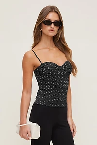 Monet Mesh Top