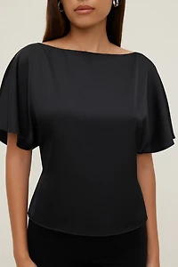 Farra Satin Blouse