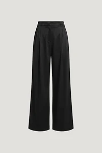 Satin Wide Leg Pants