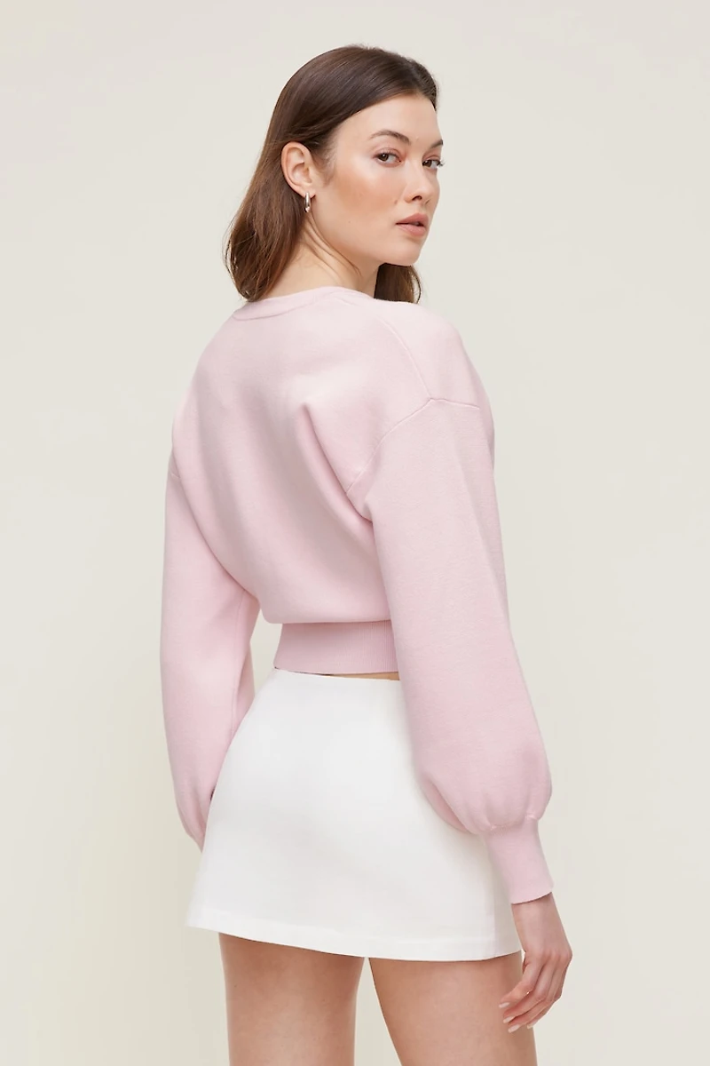 Balloon Sleeve Cardigan