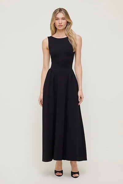 Iris Ponte Maxi Dress
