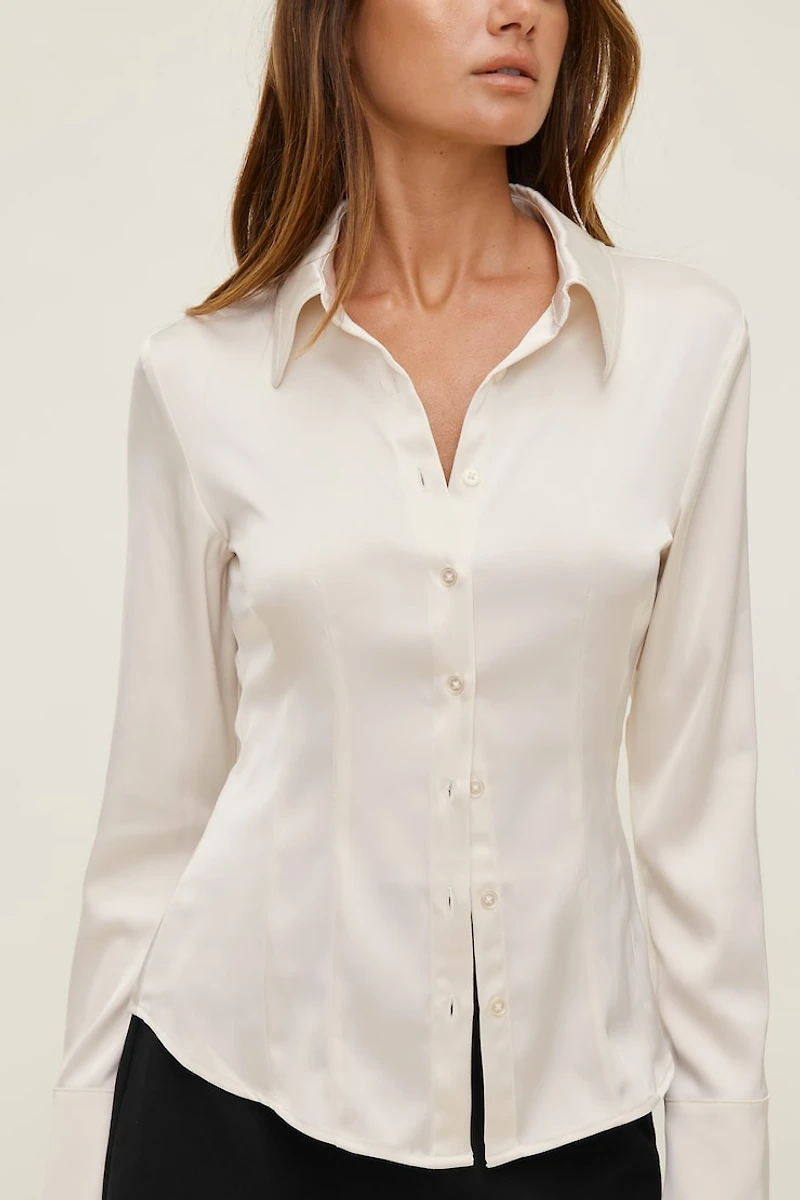 Kyra Satin Shirt