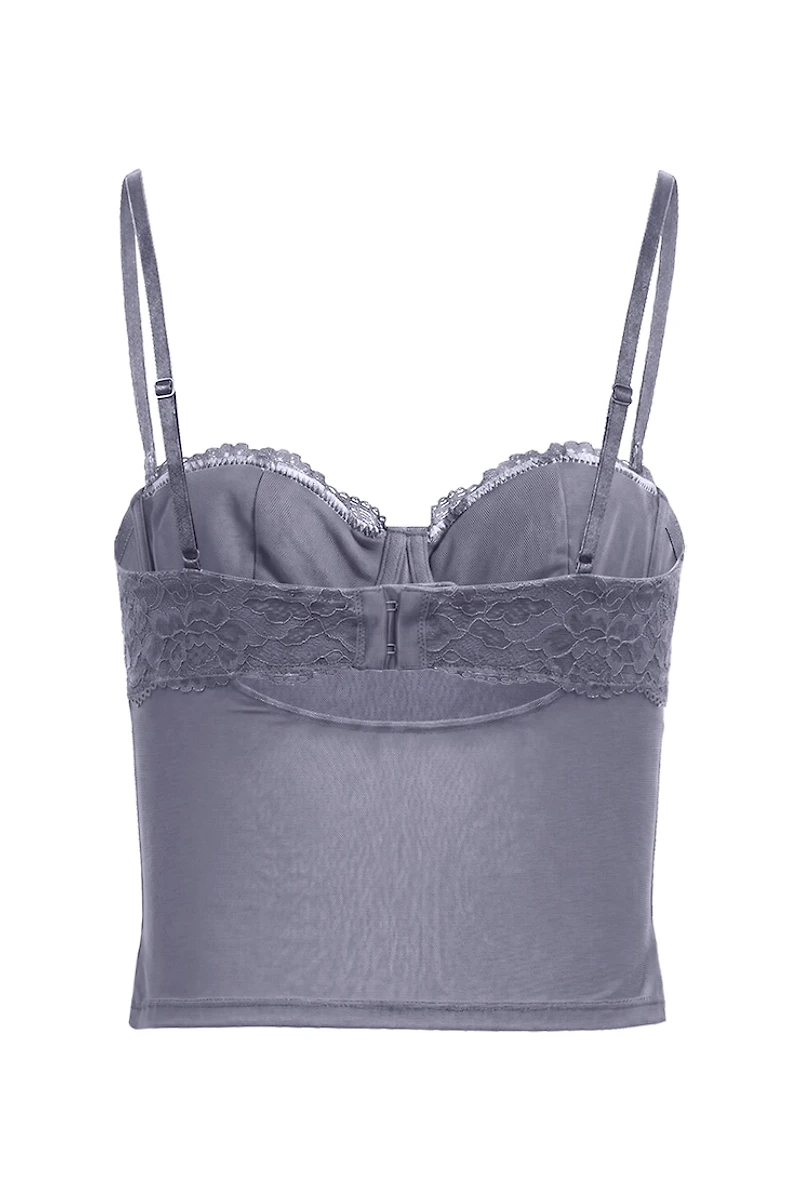 Sabrina Sheer Lace Corset Top