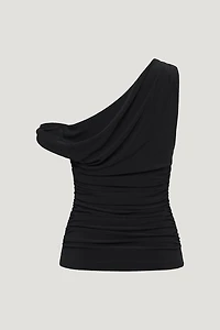 Off Shoulder Mesh Top