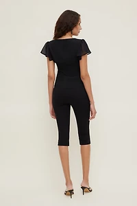 Flutter Sleeve Blouse