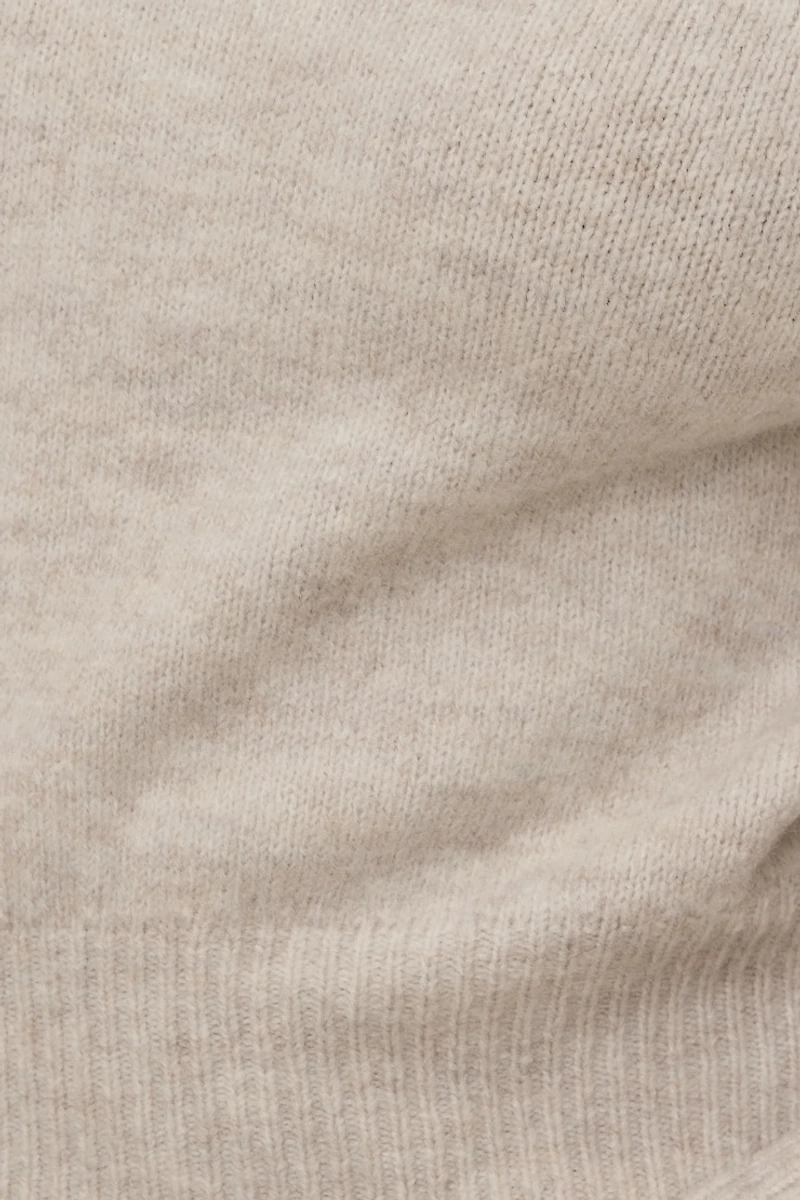 Audrey Cinched Polo Sweater