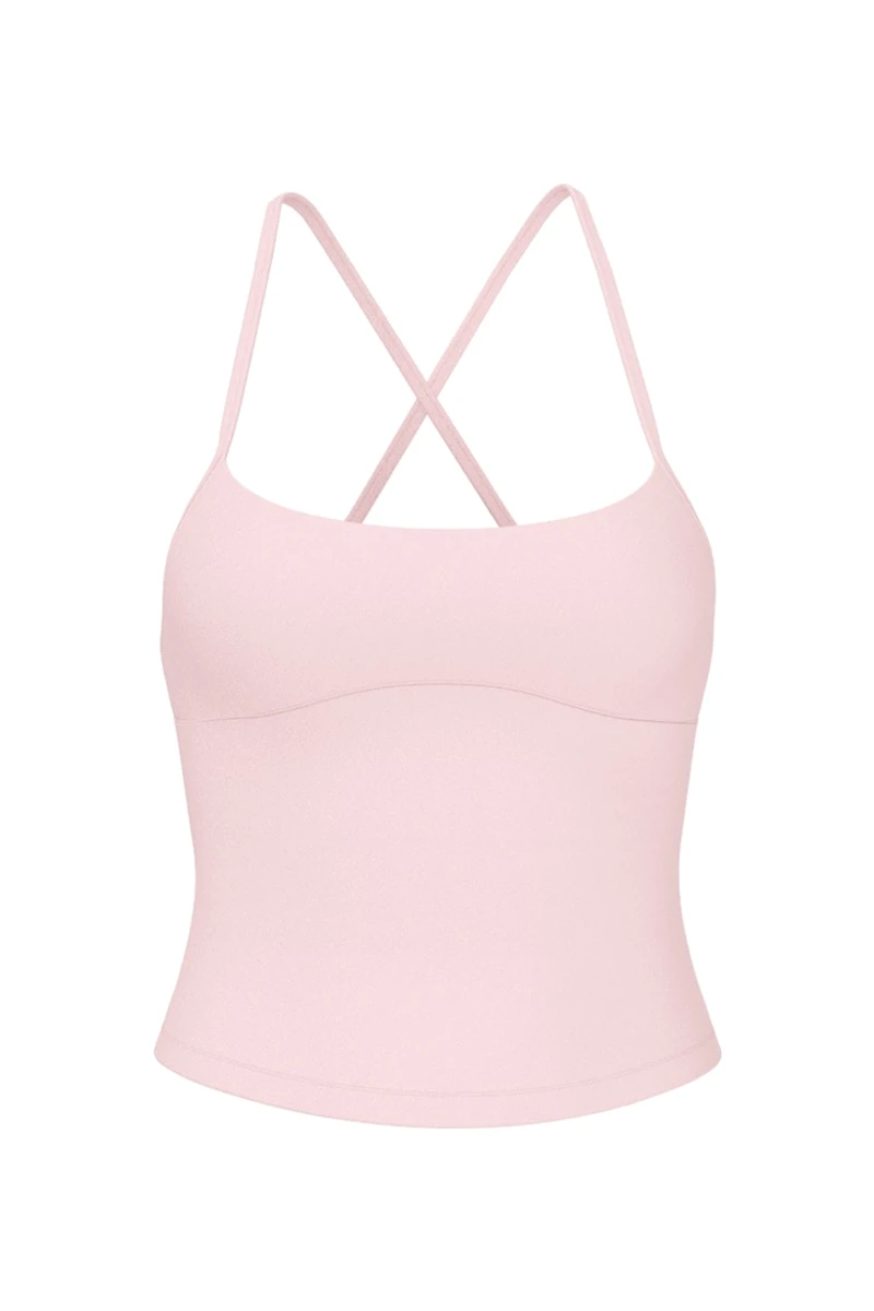 Sleek Underbust Crossback Cami Top