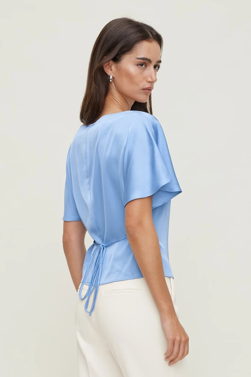 Farra Satin Blouse