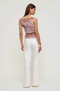 Camisole imprimée en maille Nola