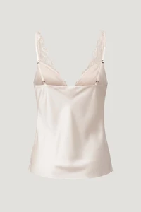 Satin Lace Cami Top