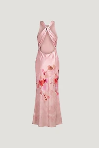 Andy Satin Maxi Dress