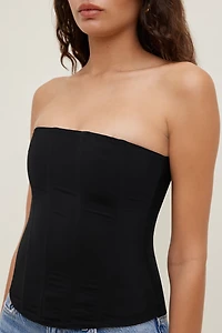 Mesh Corset Top
