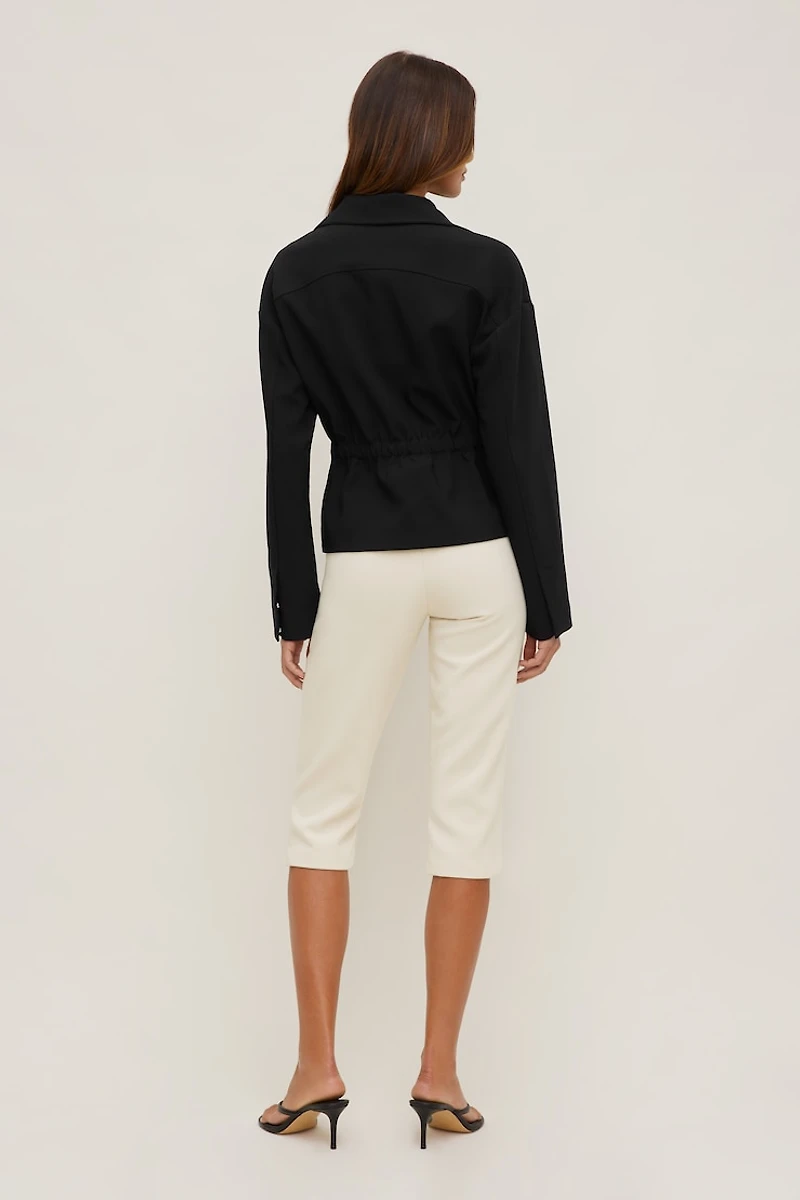 High Rise Capri Pants