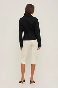 High Rise Capri Pants