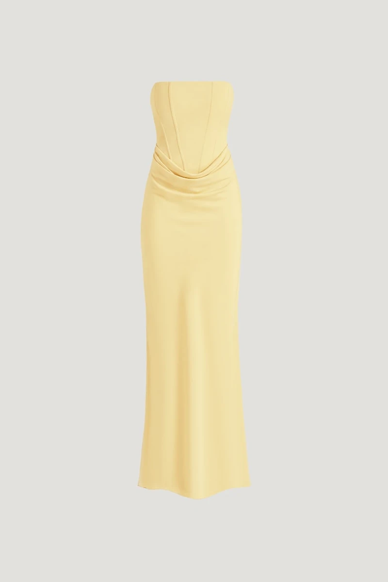 Robe maxi style corset Blaire