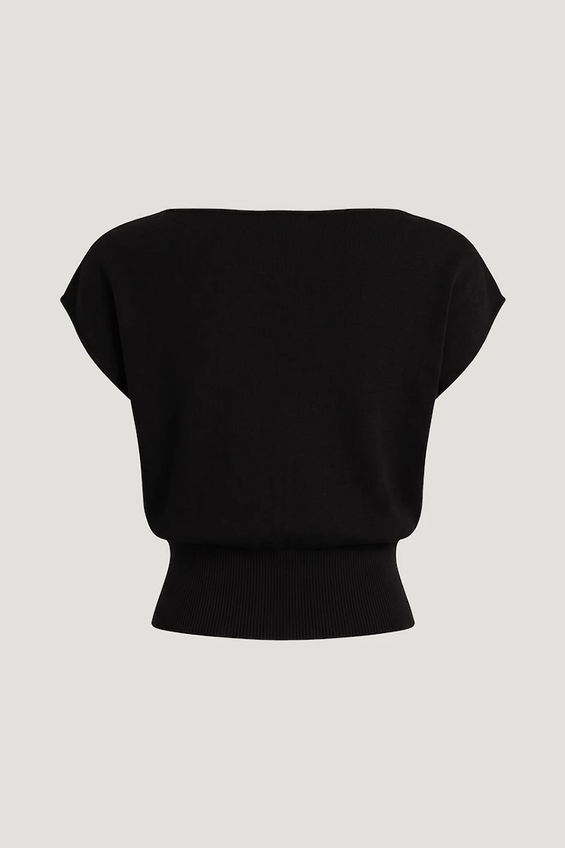Aria Boat Neck Sweater