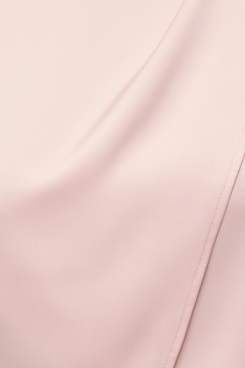 Ella Layered Satin Blouse