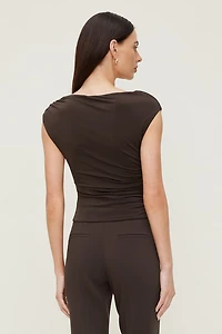 Sculpt Draped Top