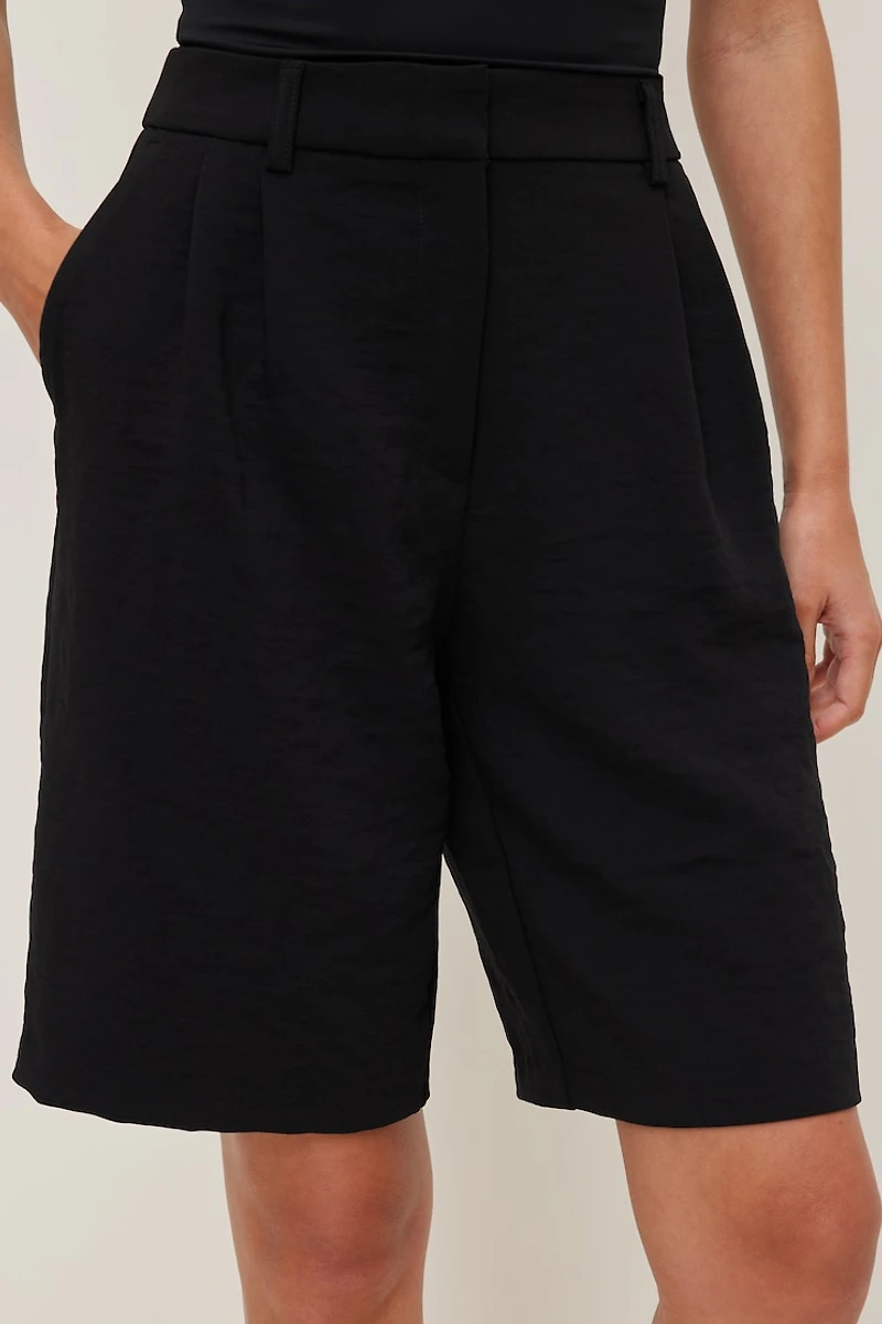 Alex High Rise Bermuda Shorts