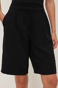 Alex High Rise Bermuda Shorts