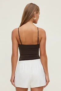Sculpt Scoop Neck Shelf Bra Bodysuit