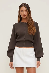 Ellie Balloon Sleeve Cardigan