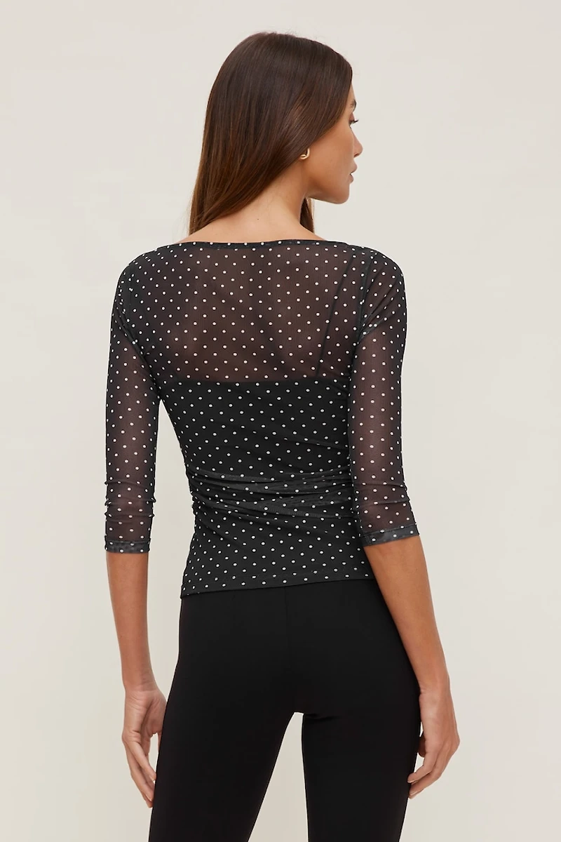 Maude Mesh Top