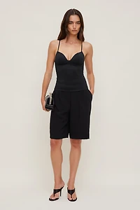 Alex High Rise Bermuda Shorts