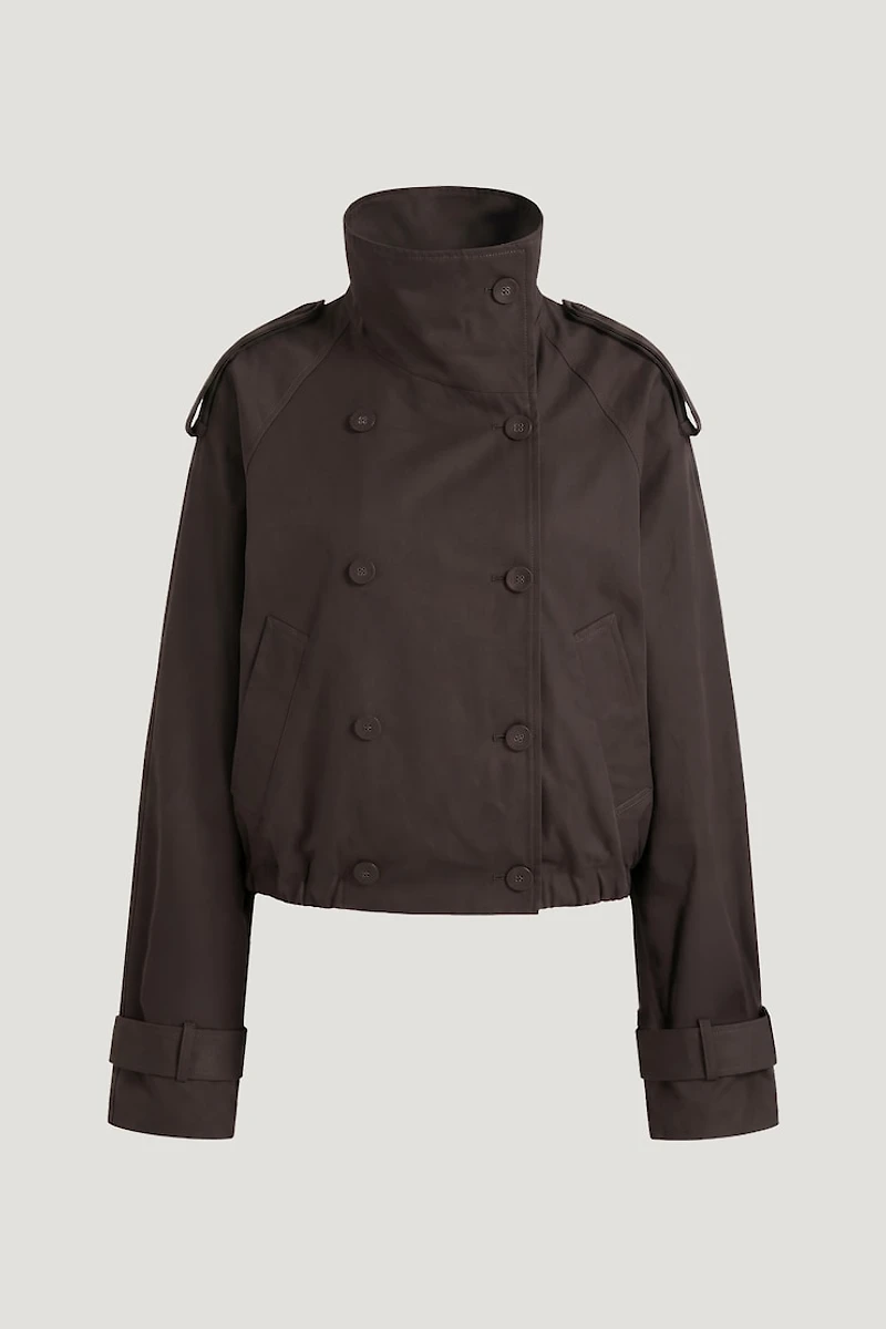 Siena Trench Bomber Jacket