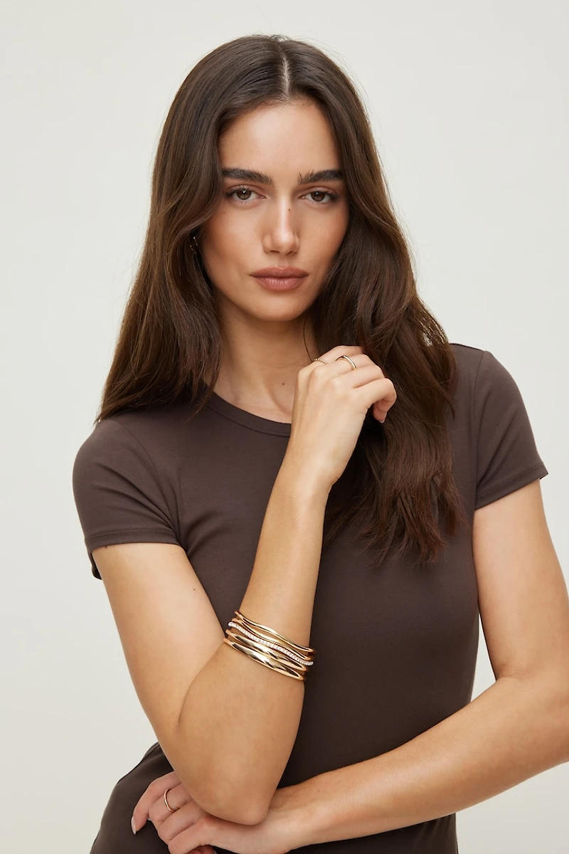5 Pack Gem Bangles