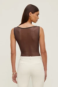 Kai Sheer Mesh Bodysuit