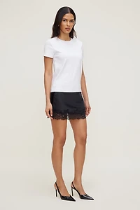 T-shirt ajusté en coton Emy
