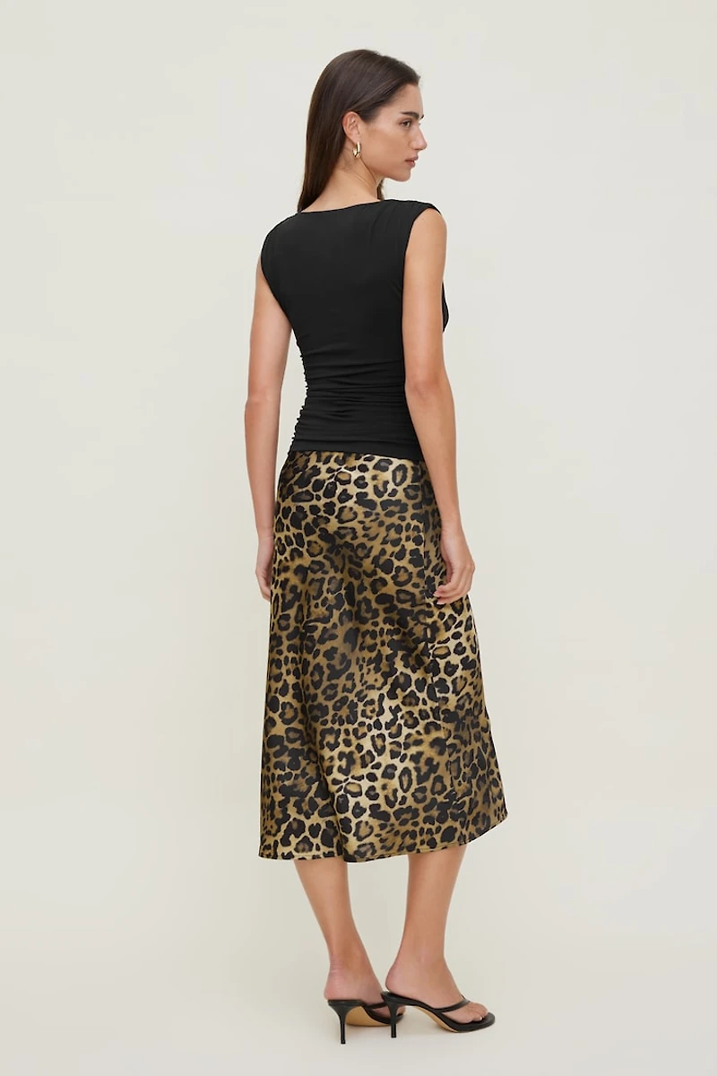 Camisole sculptante à col plongeant