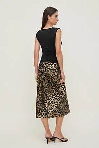 Camisole sculptante à col plongeant