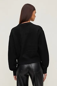 Shrunken Crewneck Sweater