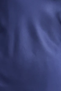 Robe maxi en satin à col licou