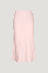 Delila Satin Midi Skirt