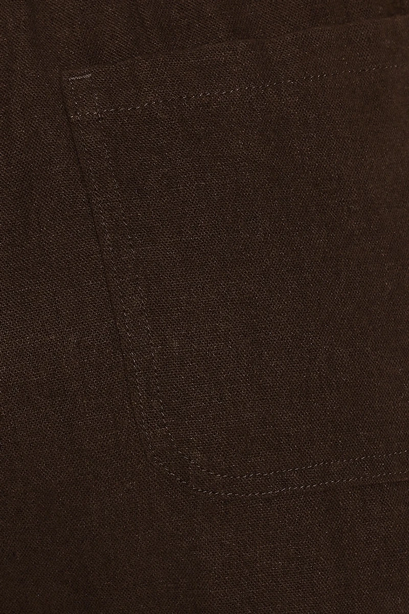 Clean Linen Mini Shorts