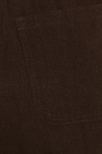 Clean Linen Mini Shorts