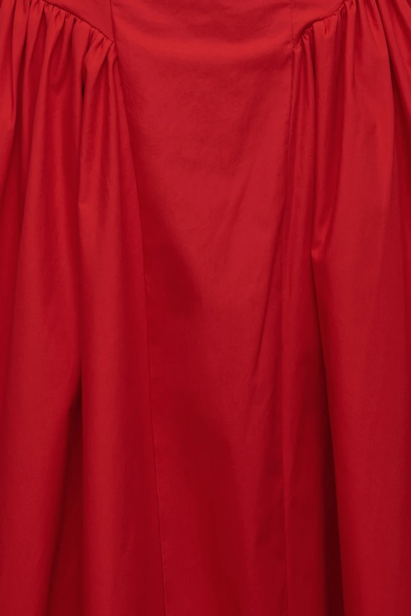Robe maxi en popeline Taylor